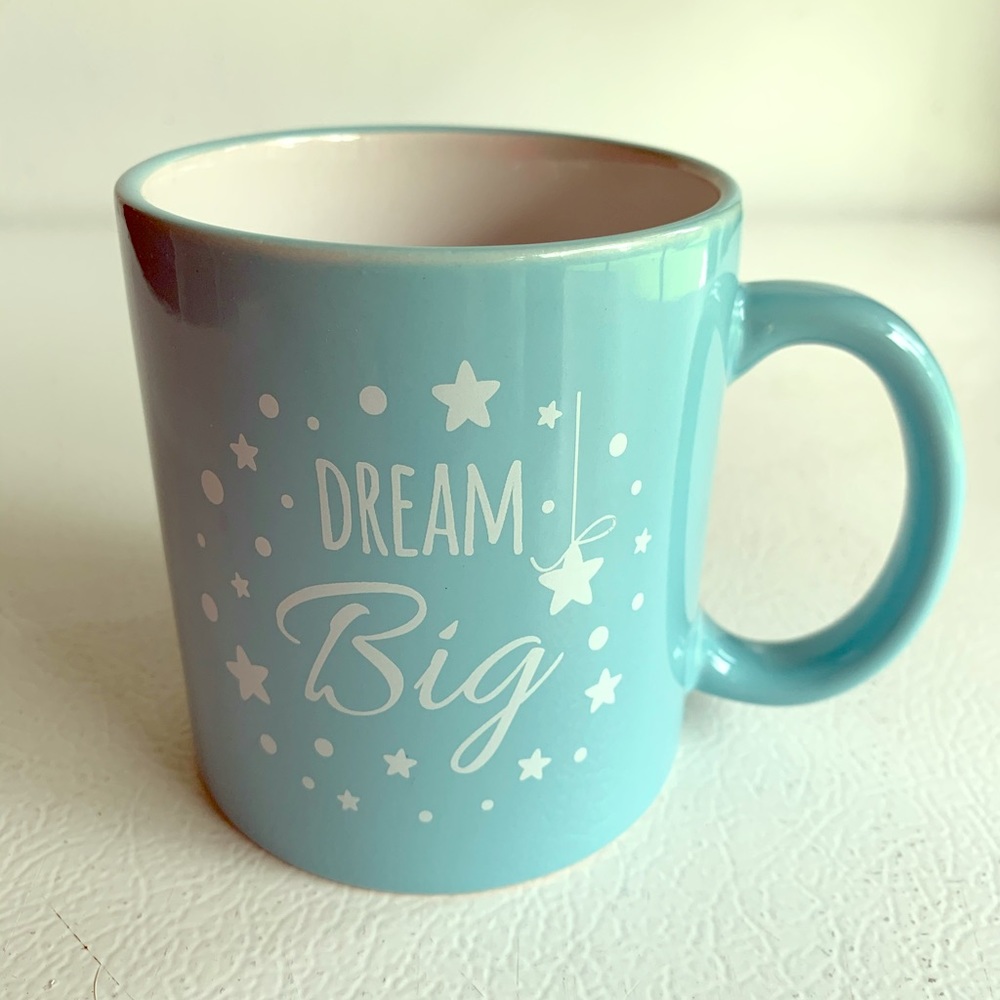 NWT baby blue coffee mug